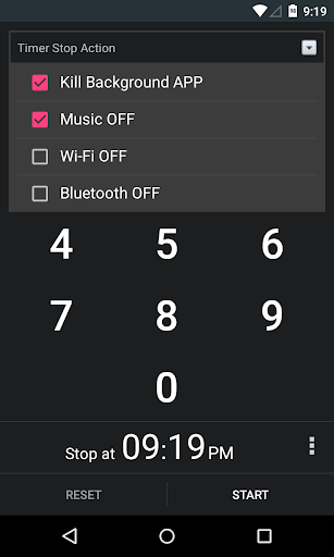 Sleep TIMER - عکس برنامه موبایلی اندروید