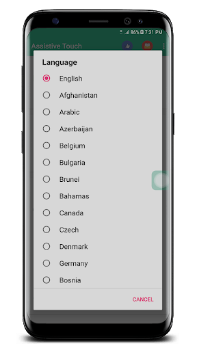Assistive Touch iOS - عکس برنامه موبایلی اندروید