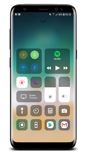 Control Center iOS 15 - Image screenshot of android app