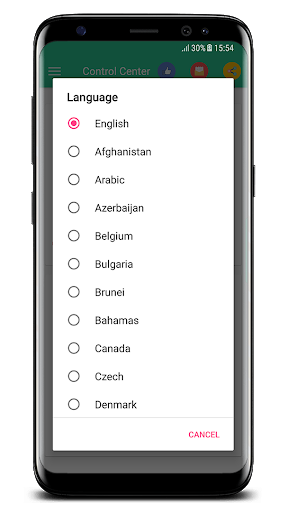 Control Center iOS ۱۵ - عکس برنامه موبایلی اندروید