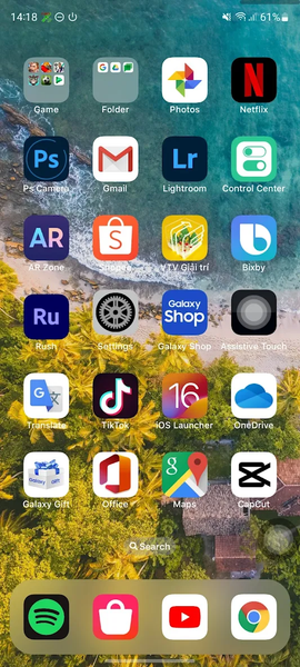 Launcher iOS 18 - عکس برنامه موبایلی اندروید