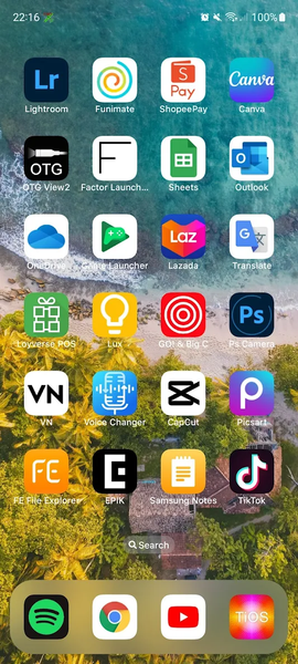 Launcher iOS 17 (TiOS) Lite - Image screenshot of android app