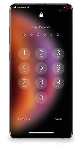 Lock Screen iOS ۲۶ - عکس برنامه موبایلی اندروید