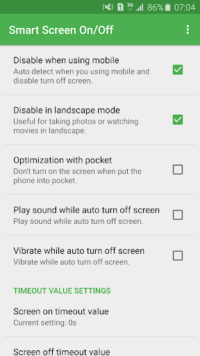 Smart Screen On/Off Auto - عکس برنامه موبایلی اندروید