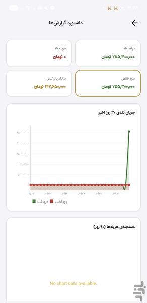 فاکتور ساز و حسابداری سایه بوم - عکس برنامه موبایلی اندروید