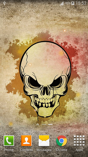 Skulls Live Wallpaper - عکس برنامه موبایلی اندروید