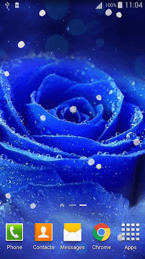 3D Rose Live Wallpaper - Image screenshot of android app