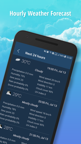 Weather – Accurate Forecast - عکس برنامه موبایلی اندروید