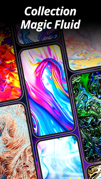 Live Wallpaper: Magic Fluid - عکس برنامه موبایلی اندروید