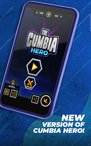 Cumbia Hero: Music Game 2024 - Gameplay image of android game