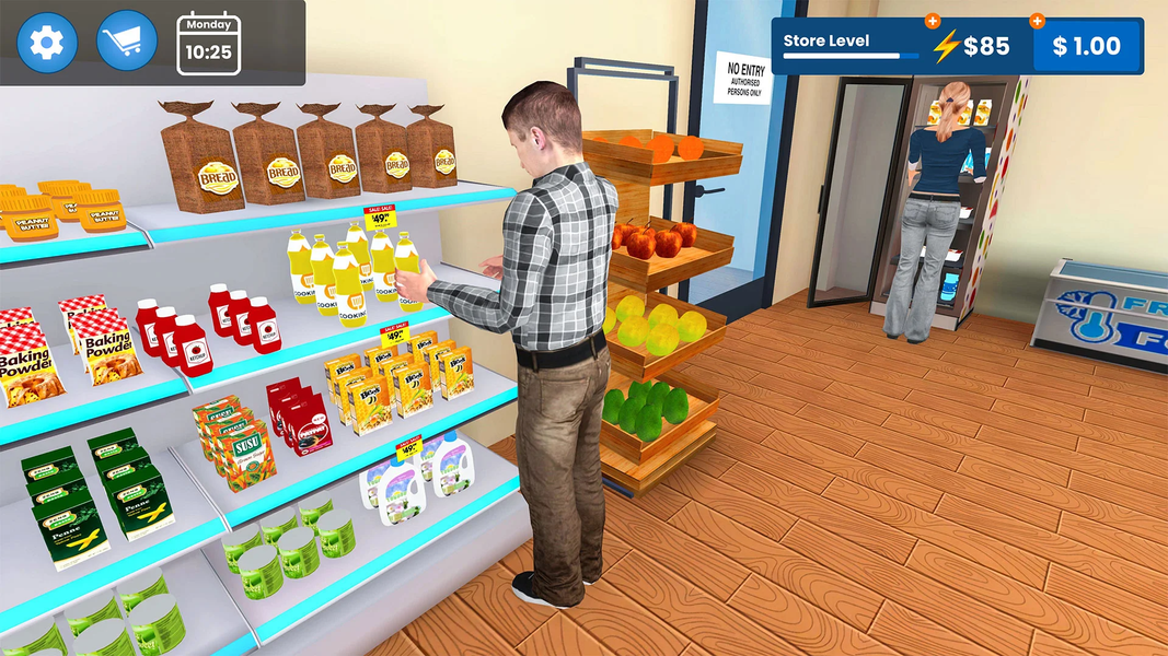 My Supermarket Store Sim 3d - Gameplay image of android game