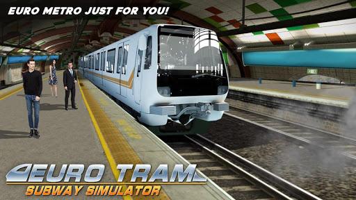 Euro Tram Subway Simulator - عکس بازی موبایلی اندروید