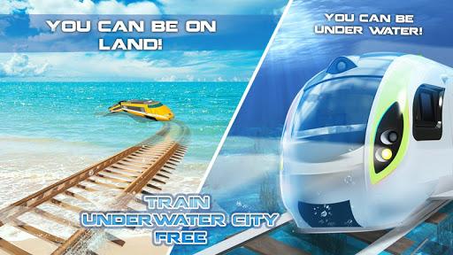 Train Underwater City Free - عکس بازی موبایلی اندروید