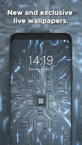 Live Wallpapers, Lock W.Engine - Image screenshot of android app