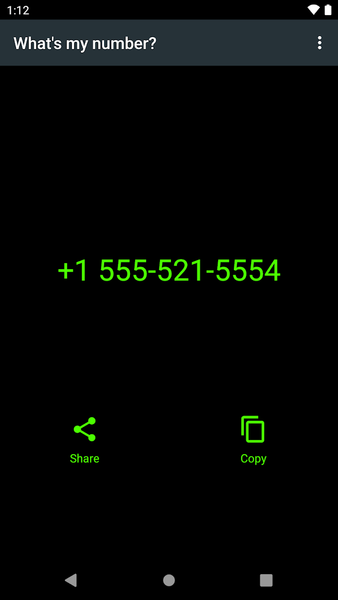 What's my number? - عکس برنامه موبایلی اندروید