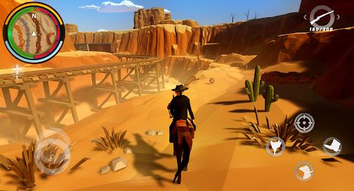 West Cowboy Western Polygon - Gameplay image of android game