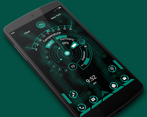 Advance Launcher - Applock - عکس برنامه موبایلی اندروید