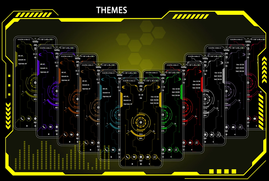 Innovational Launcher -AppLock - عکس برنامه موبایلی اندروید
