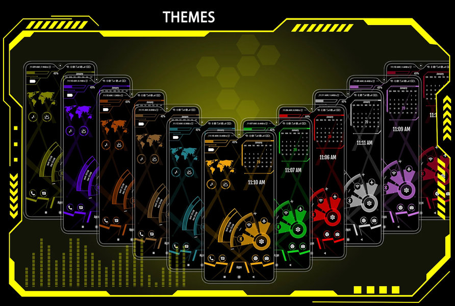 Modish Launcher ۲ - App lock - عکس برنامه موبایلی اندروید