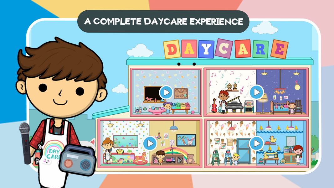 Lila's World: Daycare - عکس بازی موبایلی اندروید