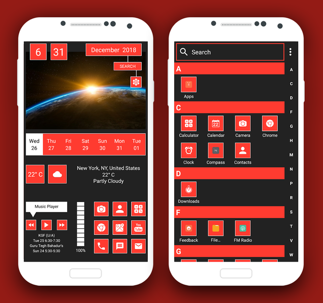 Trendy Launcher - Applock - عکس برنامه موبایلی اندروید