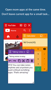 Floating Apps (multitasking) - عکس برنامه موبایلی اندروید