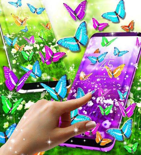 Butterflies live wallpaper - عکس برنامه موبایلی اندروید