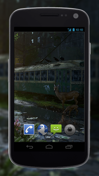 4K Post Apocalyptic City Animated Live Wallpaper - Image screenshot of android app