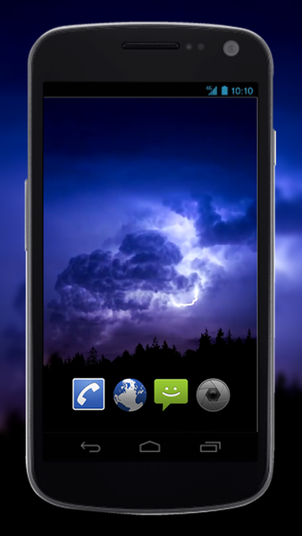 4K Thunderstorm Video Live Wallpaper - Image screenshot of android app