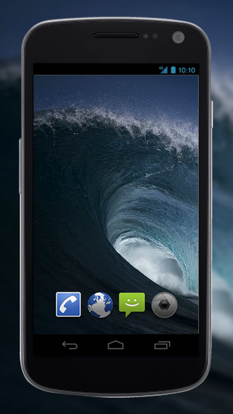 4K Perfect Sea Wave Live Video Wallpaper - Image screenshot of android app