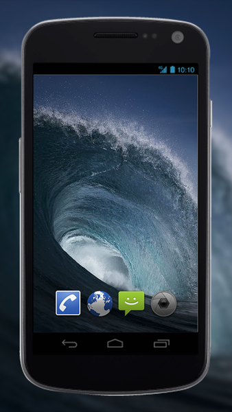 4K Perfect Sea Wave Live Video Wallpaper - Image screenshot of android app