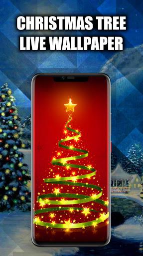 Christmas Tree Wallpaper Live - Image screenshot of android app