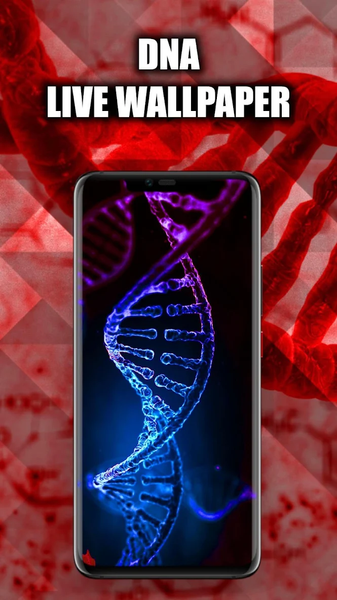 DNA Wallpaper Live HD/3D/4K - Image screenshot of android app