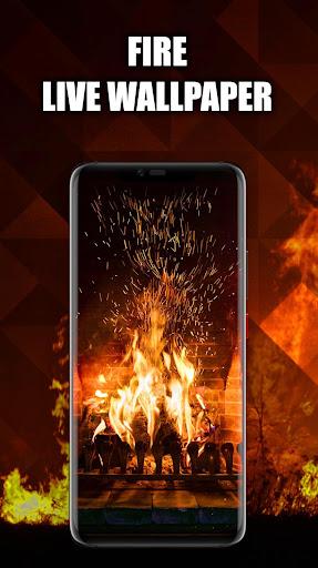 Real Fire Wallpaper Live HD/3D - عکس برنامه موبایلی اندروید
