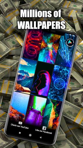 Money Wallpaper Live HD/3D/4K - Image screenshot of android app