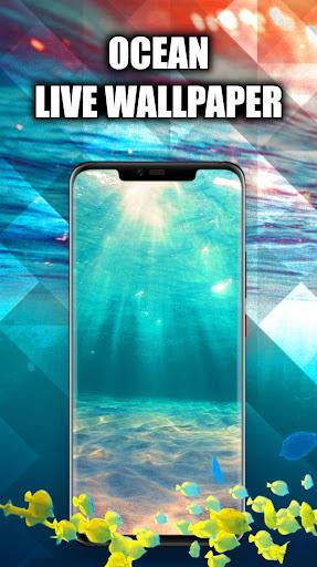 Ocean Wallpaper Live HD/3D/4K - Image screenshot of android app