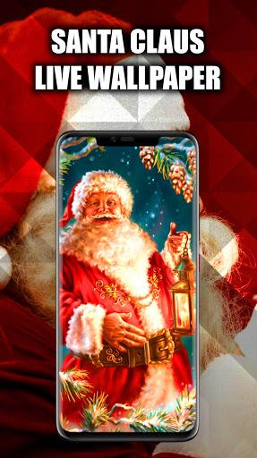 Santa Claus Wallpaper Live HD - Image screenshot of android app