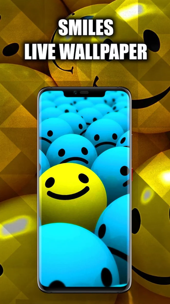 Smile Wallpaper Live HD/3D/4K - Image screenshot of android app