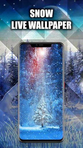 Snow Wallpaper Live HD/3D/4K - Image screenshot of android app