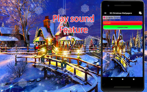 Christmas Live Wallpaper - عکس برنامه موبایلی اندروید