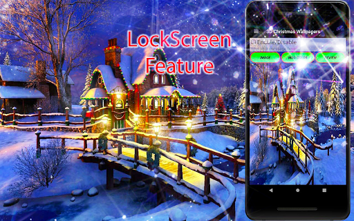Christmas Live Wallpaper - عکس برنامه موبایلی اندروید