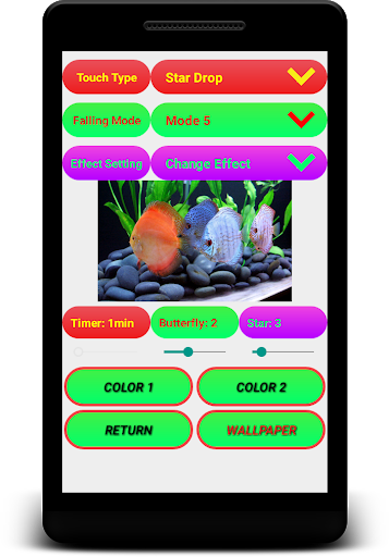 Discus Fish Live Wallpaper - عکس برنامه موبایلی اندروید