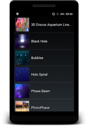 Discus Fish Live Wallpaper - عکس برنامه موبایلی اندروید
