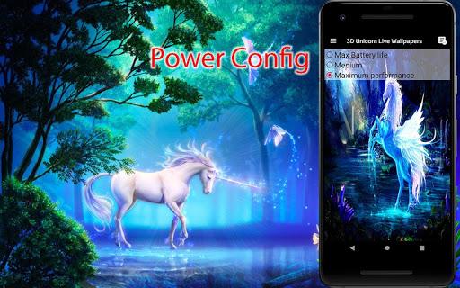Unicorn Live Wallpaper - عکس برنامه موبایلی اندروید