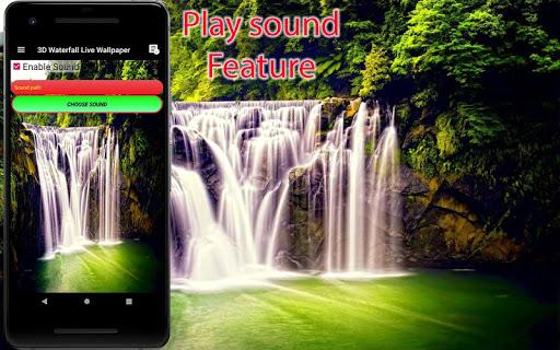 Waterfall Live Wallpaper - عکس برنامه موبایلی اندروید