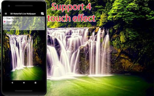 Waterfall Live Wallpaper - عکس برنامه موبایلی اندروید