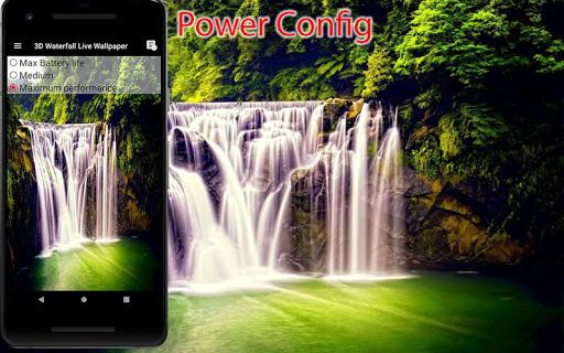 Waterfall Live Wallpaper - عکس برنامه موبایلی اندروید