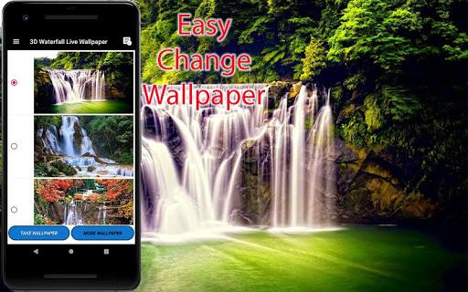 Waterfall Live Wallpaper - عکس برنامه موبایلی اندروید