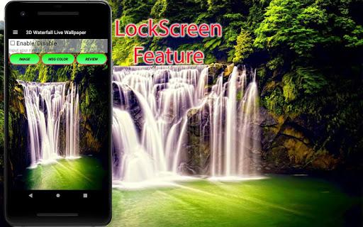Waterfall Live Wallpaper - عکس برنامه موبایلی اندروید