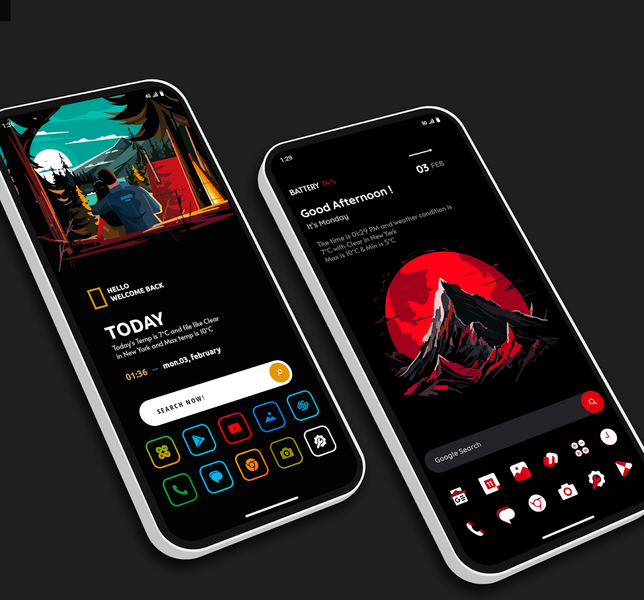 Highland Launcher ۲۰۲۵ - عکس برنامه موبایلی اندروید